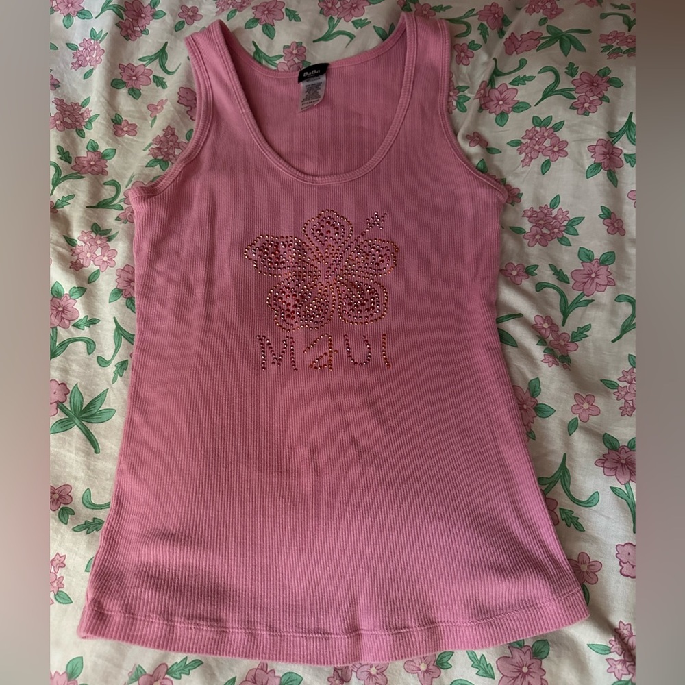 Pink “Maui” Tank Top